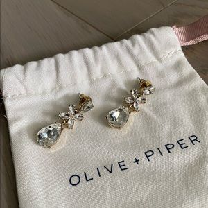 Olive + Piper Camille Drop Statement Earrings